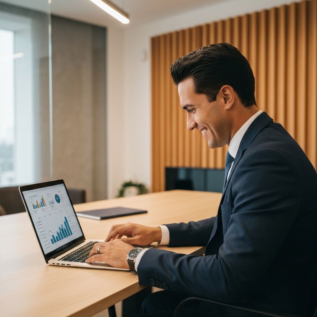 Cliente satisfeito com resultados da Inovae